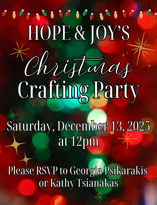 HOPE & JOY Christmas Crafting Party