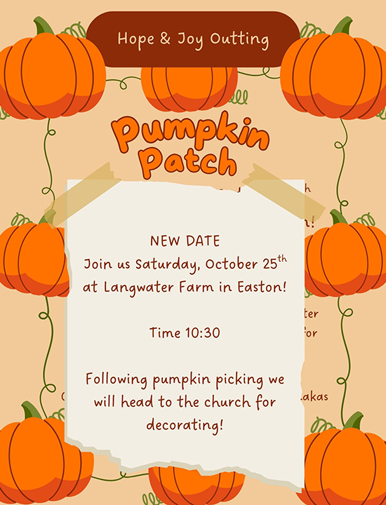 HOPE & JOY Pumpkin Patch