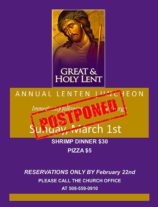 Annual Lenten Luncheon